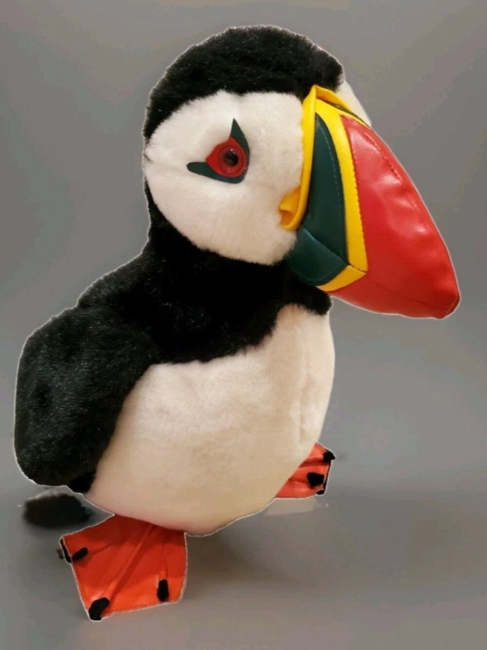 VTG 1985 Douglas Cuddle Toys Puffin Plush 14" L.L. Bean Catalog Bird Rare